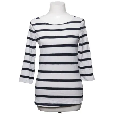 T-shirt à manches longues (Blanc, Bleu) de Casual by Ellos Coton, Élasthane