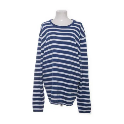 Tröja (Blå, Vit) från John Baner Bomull, Polyester