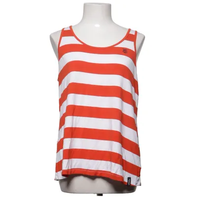 Tank Top (Red, White) from Holebrook Elastane, Viscose
