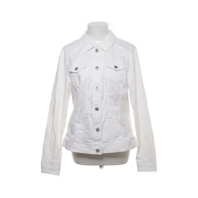 Veste en jean (Blanc) de The Denim C&A Coton, Élasthane