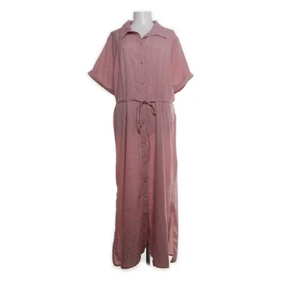 Skjortklänning (Vit, Rosa) från Glamorous Curve Polyester