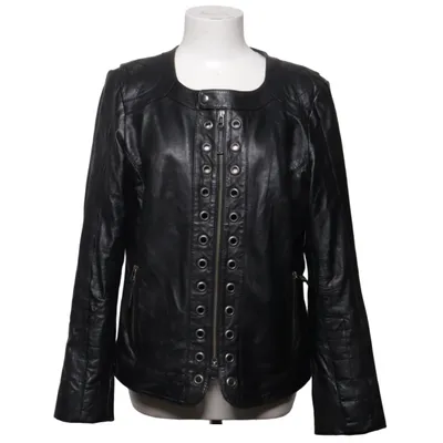 Veste en cuir (Noir) de Patrizia Dini Cuir