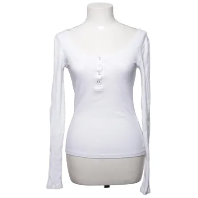 Henley shirt (Mer som en S) from Pieces Elastane, Organic cotton