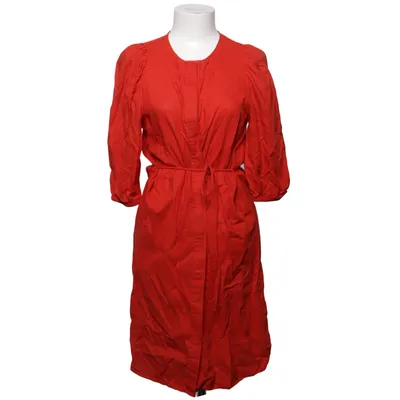 Kjole (Rød) fra H&M Linned, Viscose