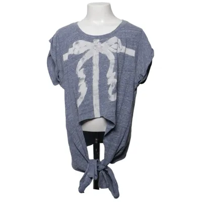 T-shirt (Blauw) van Mymo Katoen, Polyester, Viscose