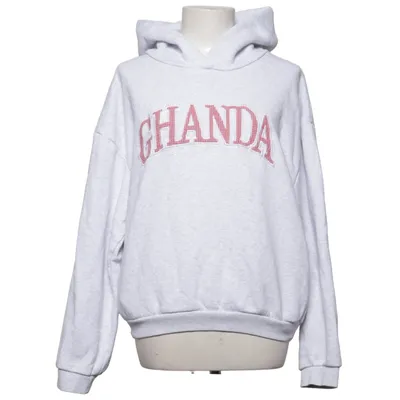 Huvtröja (Grå) från Ghanda Bomull, Polyester