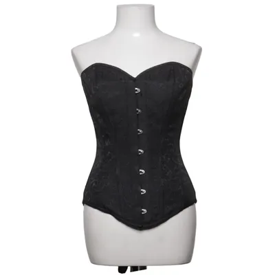 Korset (Zwart) van Corset Story Katoen