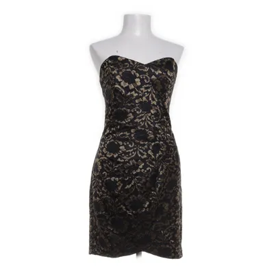 Cocktail dress (Black, Gold) from Divided by H&M Polyamide, Polyester, Viscose