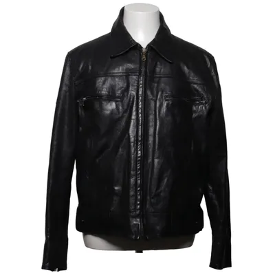 Veste en cuir (Noir) de Giovanni
