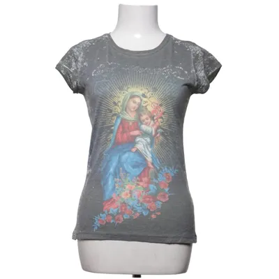 T-shirt (Grå, Flerfarvet) fra Ed Hardy by Christian Audigier Bomuld