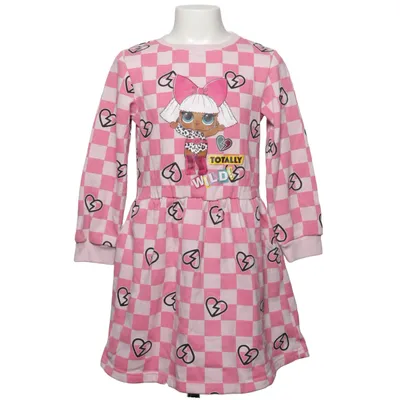 Robe (Rose, Blanc) de L.O.L. Surprise! Coton, Polyester