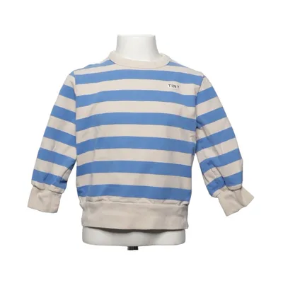 Collegetröja (Beige, Blå) från Tinycottons Elastan, Ekologisk bomull