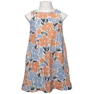 Dress (White, Blue, Orange) from Marimekko x Uniqlo Cotton