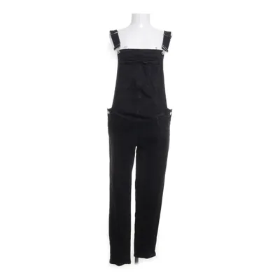 Hängselbyxor (Svart) från Mango Denim Bomull, Elastan
