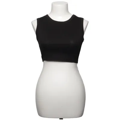 Crop top (Zwart)