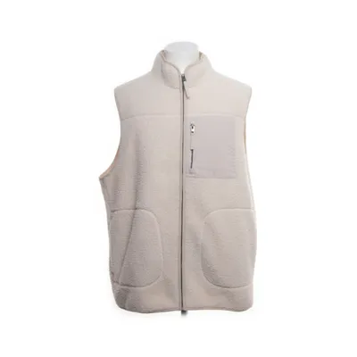 Fleece vest (Beige) from Jack & Jones Polyester