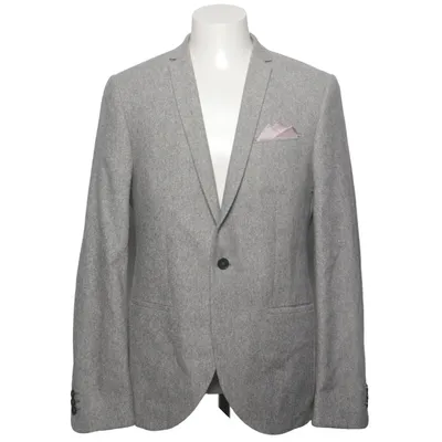 Blazer (Gray) from NÖAK Cotton, Polyester, Wool