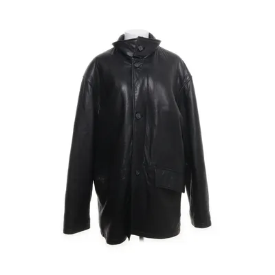 Leren jas (Zwart) van Rover & Lakes Acetaat, Polyamide, Polyester