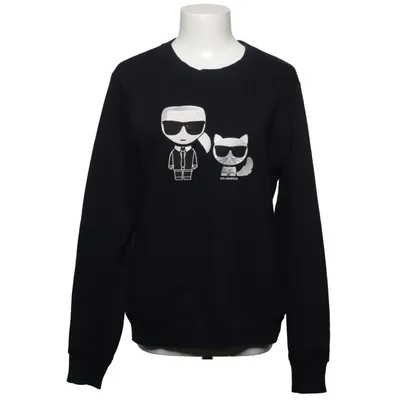Sweatshirt (Schwarz) von Karl Lagerfeld Baumwolle