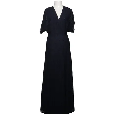 Robe portefeuille (Bleu) de Ellos Coton, Polyamide, Polyester, Viscose