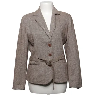 Blazer (Bruin) van Simple Wish Polyester, Wol