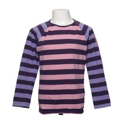 Langærmet t-shirt (Lilla, Pink) fra Villervalla Elastan, Økologisk bomuld