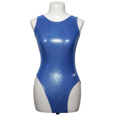 Justaucorps de gymnastique (Bleu) de Gimar Élasthane, Polyamide