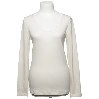 Lange mouwen shirt (Wit) van Malizia by La Perla Polyester, Zijde, Wol