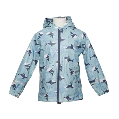 Rain jacket (Blue, Multicolored) from Lupilu Polyester, Polyurethane