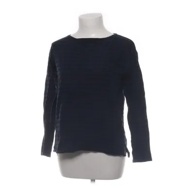 T-shirt à manches longues (Bleu, Noir) de People Tree Coton biologique