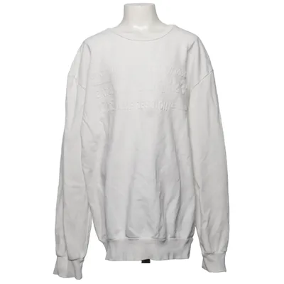 Collegetröja (Vit) från Woxo 720° Bomull, Polyester