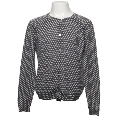 Cardigan (Gray, White) from Bonton Cotton, Wool