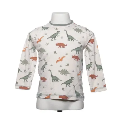 Långärmad t-shirt (Vit, Grön, Brun) från Alana Bomull