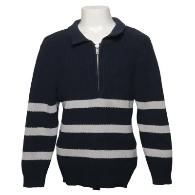Tröja (Blå, Vit) från Cope Återvunnen bomull, Återvunnen polyester