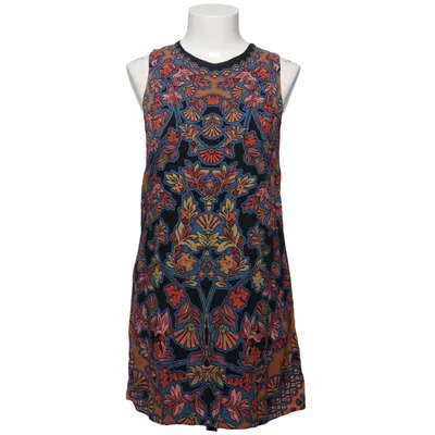 Jurk (Blauw, Bruin, Meerkleurig) van Ecote Viscose