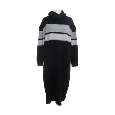 Jurk met col (Grijs, Zwart) van BPC Bonprix Collection Acryl