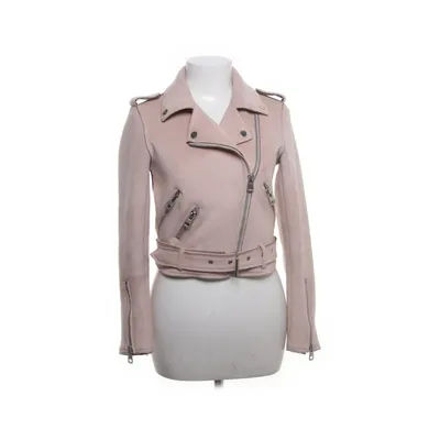 Bikerjacka (Rosa) från Zara Basic Outerwear Elastan, Polyester