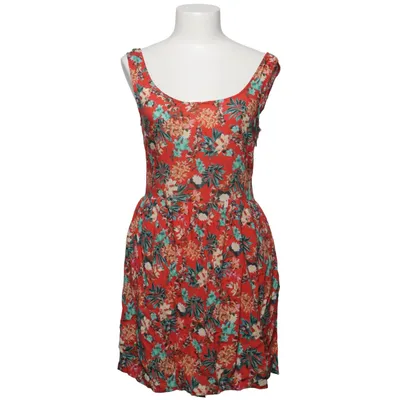 Dress (Red, Multicolored) from Mango Casual Viscose