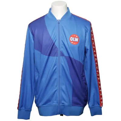 Träningsjacka (Blå, Röd) från OLW Polyester