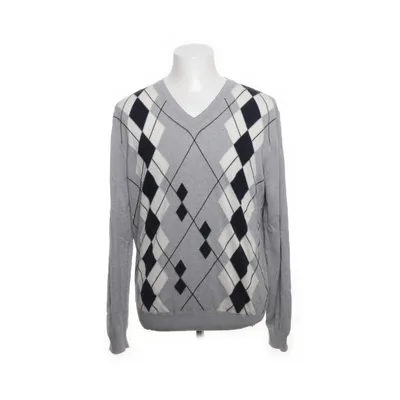 Pullover (Grå, Vit, Blå) från Bugatti Bomull