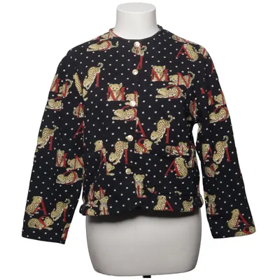 Cardigan (Black, Multicolored) from Monnalisa Cotton
