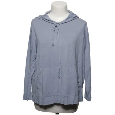 Capuchon sweater (Blauw) van Milano Italy Elastaan, Viscose