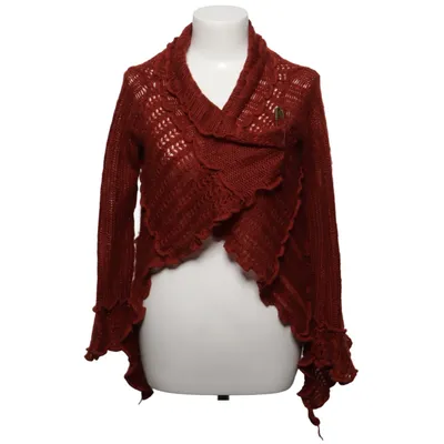 Cardigan (Rød) fra Grifflin Akryl, Mohair