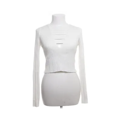 Crop top (Wit) van Bershka Polyamide, Viscose