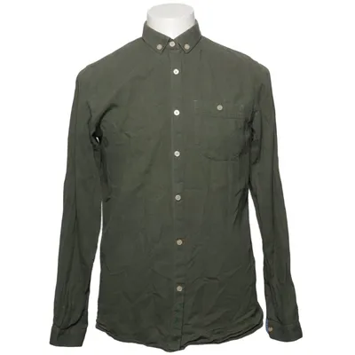 Chemise (Vert) de Knowledge Cotton Apparel Coton biologique