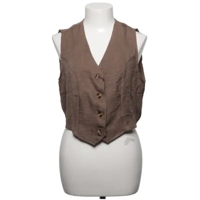 Suit vest (Brown) from Petite Polyester