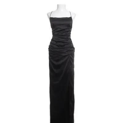 Maxikjole (Sort) fra Bubbleroom Polyester, Elastan