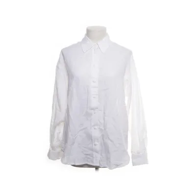 Shirt (White) from Stradivarius Cotton, Viscose