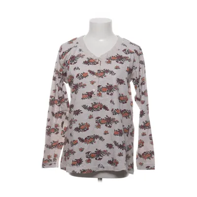 Långärmad t-shirt (Beige, Flerfärgad) från Hennes Bomull, Polyester