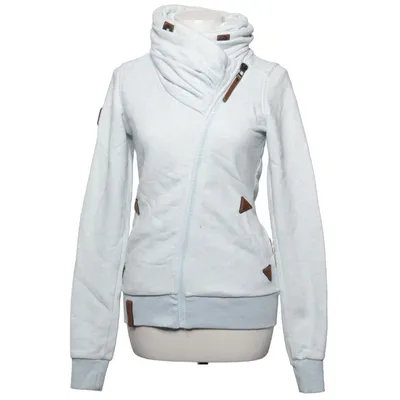 Capuchon sweater (Blauw) van Naketano Katoen, Polyester